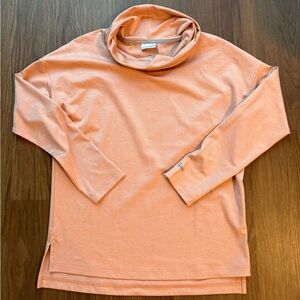 Columbia Sportswear Women’s Turtleneck Peach Long Sleeve Size XS